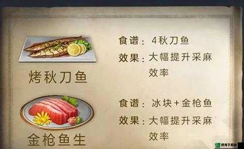 明日之后惊喜烹饪揭秘：烤银鲳鱼完美配方大公开，解锁全新美味体验！