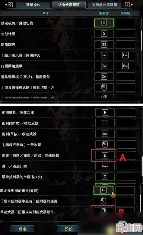 怪物猎人电脑版瞄准键揭秘：鼠标左键右键及空格键等全面解析